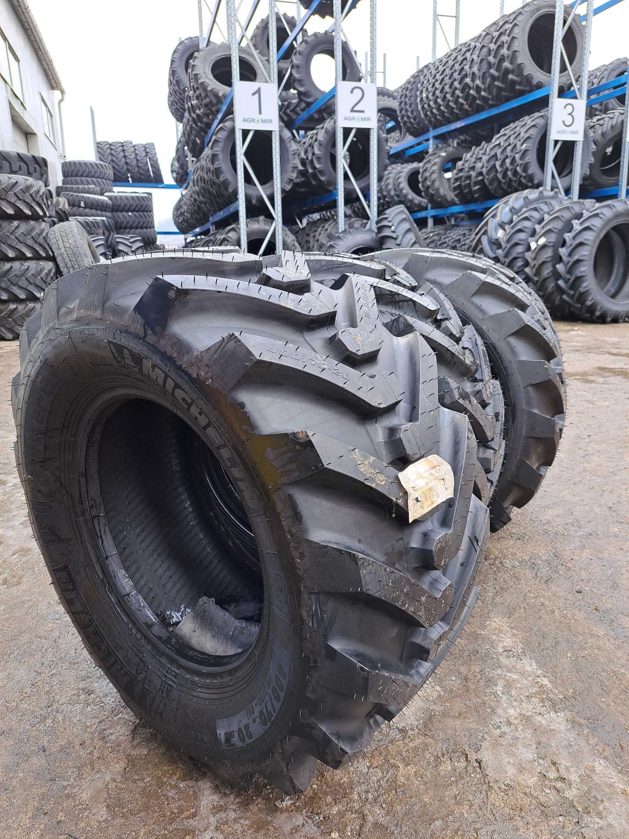 Anvelope industriale 400/70-20 MICHELIN cauciucuri noi 16.0/70-20