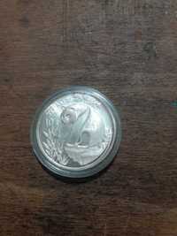 Китайска панда 1993 - 1 унция сребърна монета 999