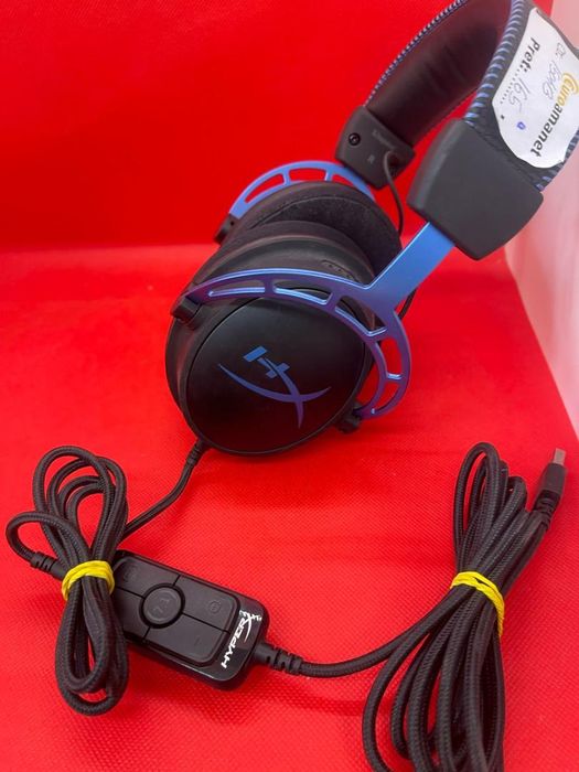 Casti gaming HyperX Cloud Alpha S, Albastru150413 -A-
