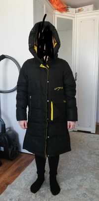 Детская зимняя куртка рост 158