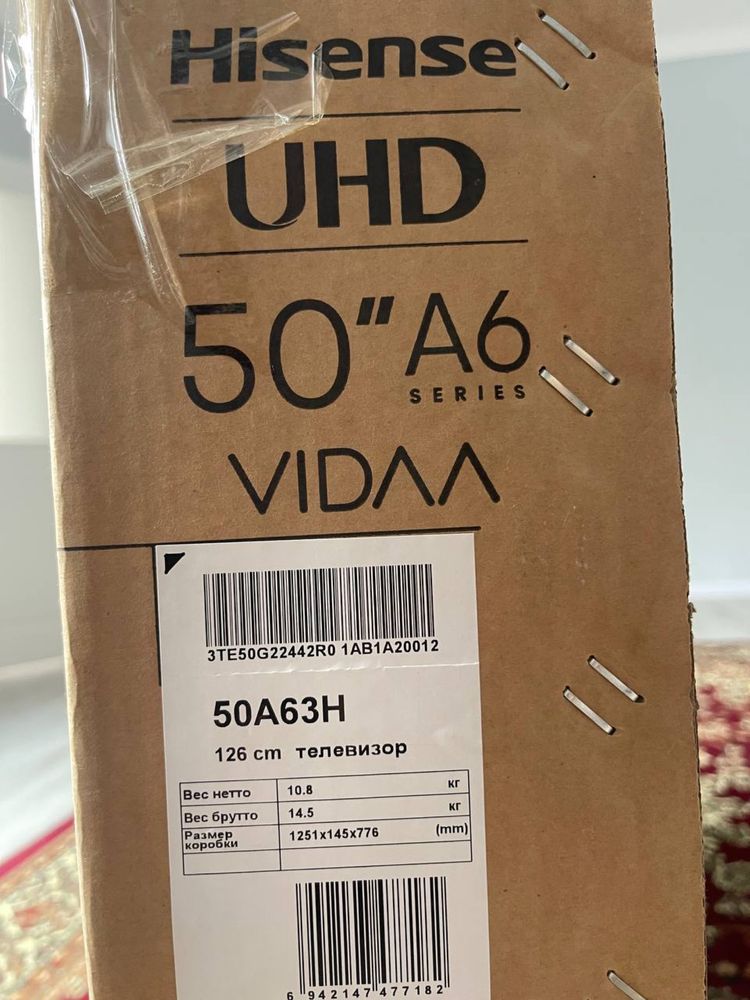 Televizor sotiladi yengi ishlatilmagan
