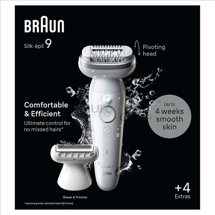 Эпилятор Braun Silk epil 9. 9041 для сухой и влажной эпиляции