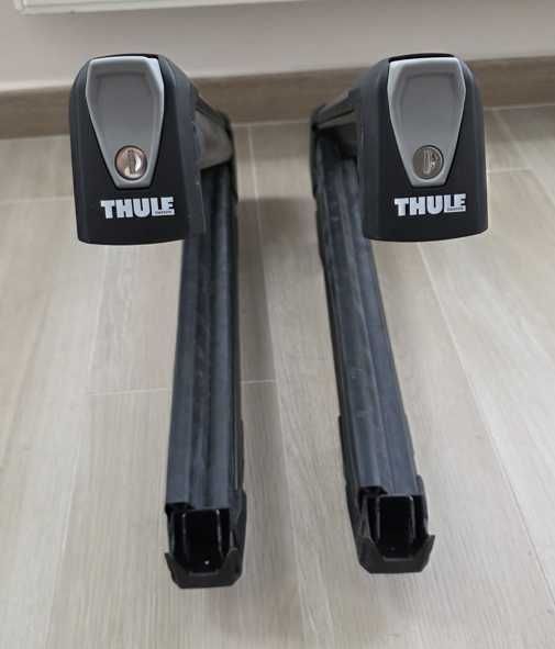 Bare transversale auto Thule Evo 118 + Suport ski/snowboard Thule
