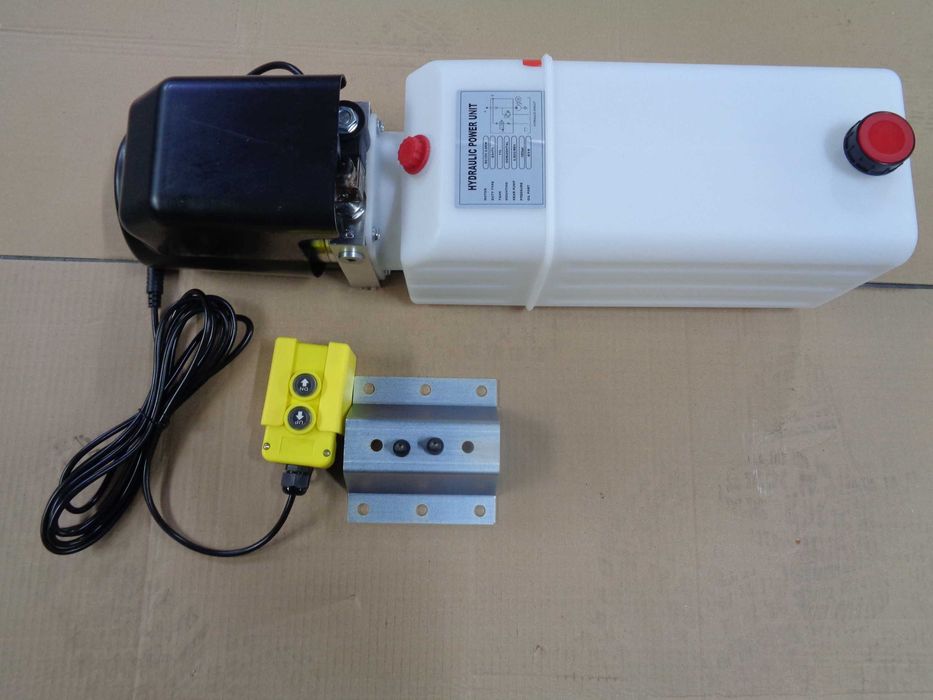 Unitate hidraulica pompa basculare camion motor 2kW 12 VDC