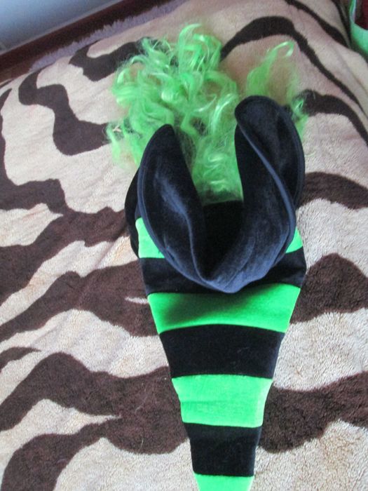 palarie amuzanta  negru/verde