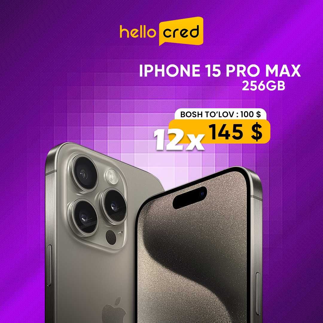 Iphone 15 pro max 256 gb