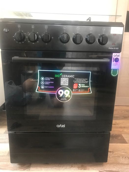 Электро газовая плита Artel