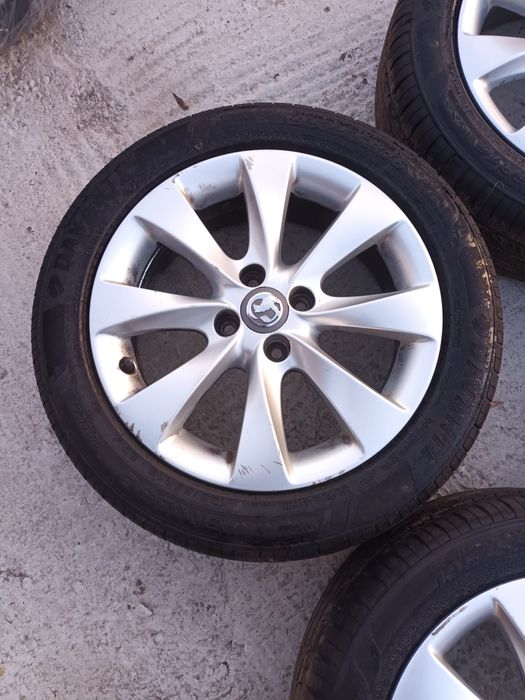 Jante cu anvelope 195/55/R16 opel corsa an 2012