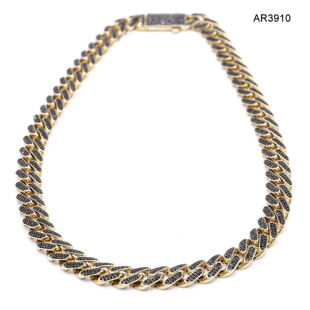 Lant Aur 14K Cuban Link ARJEWELS [AR3910]