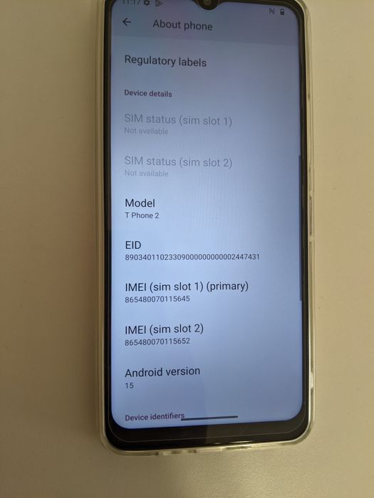Telekom T Mobil T Phone 2 128GB GB 6GB RAM eSIM