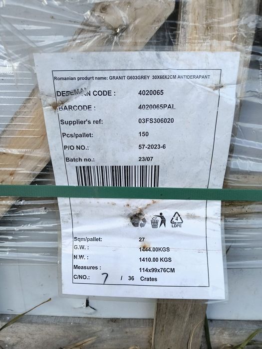 Granit de vanzare