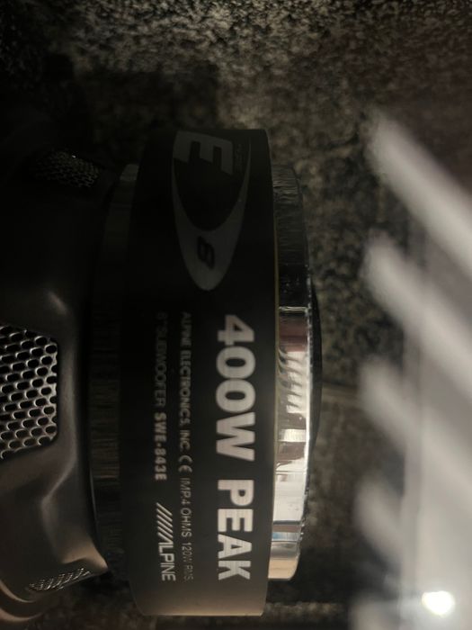 Subwoofer Alpine SBE-843BR