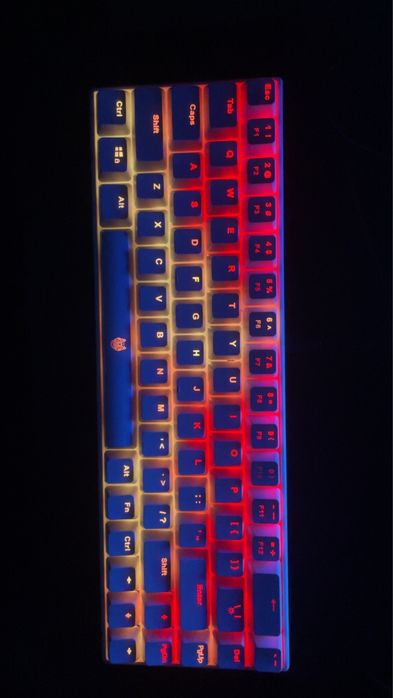 Tastatura gaming mecanica A+ K77W