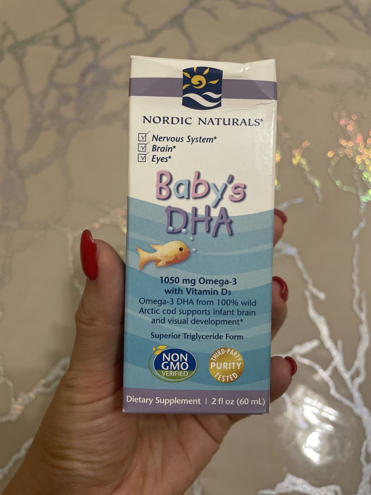 Продам baby dha от nordic naturals