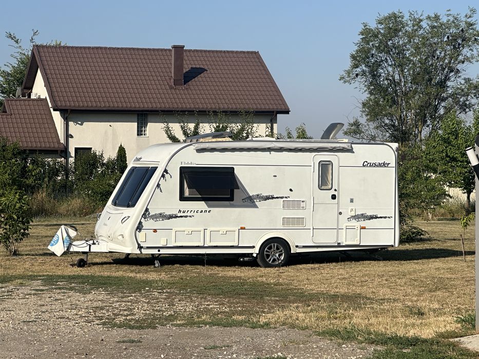Rulota 2007 Elddis  , iarna/vara, inscrisa ,mover ,panouri, spatioasa