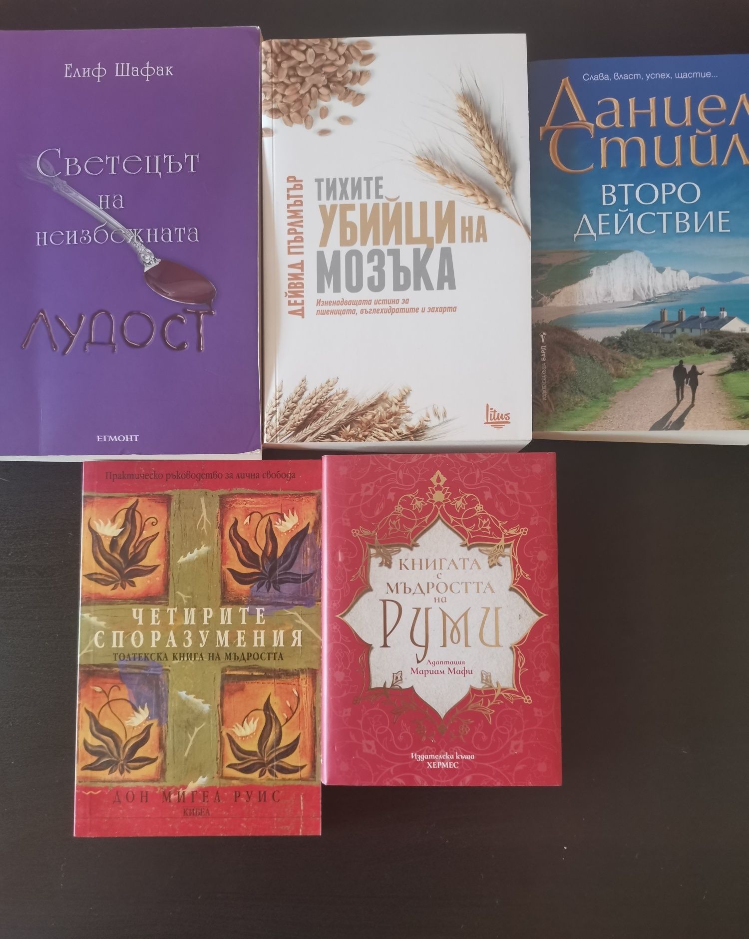 Книги, нови издания /Елиф Шафак, Даниел Стийл и други