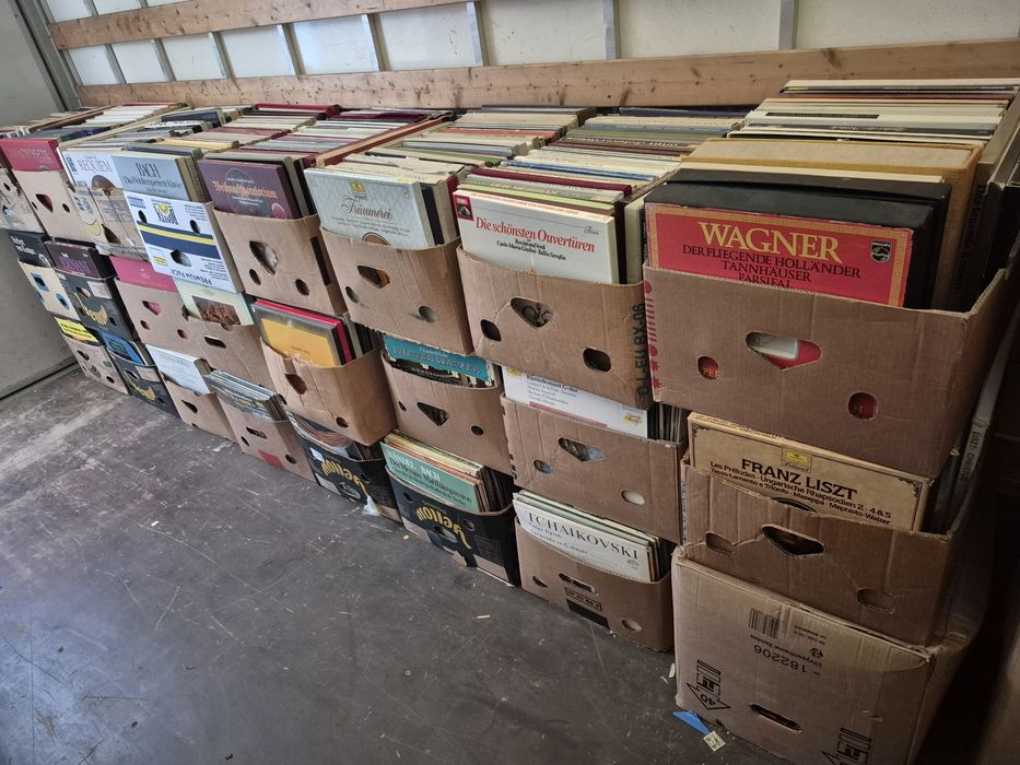 Vând 3500lp Discuri Vinil colectie muzica clasica compozitori celebri