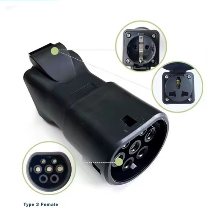 V2L адаптор  от Type 2 към Шуко