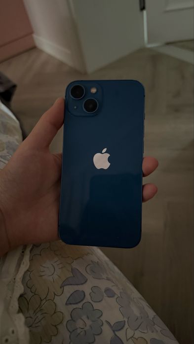 iphone 13 , синий , 128гб , аккумулятор:100%