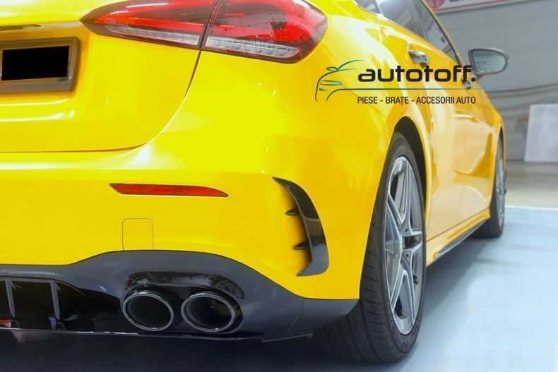 Difuzor bara spate Mercedes W177 Hatchback (2018+) Black Look
