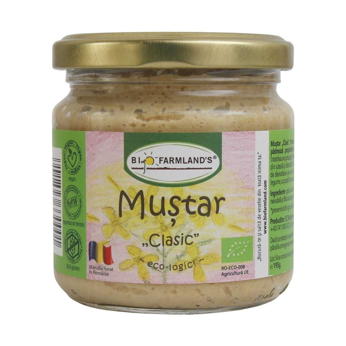 Mustar Classic ecologic - 195g