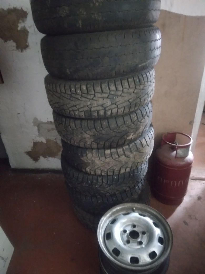 Диски с резиной r15  5×112