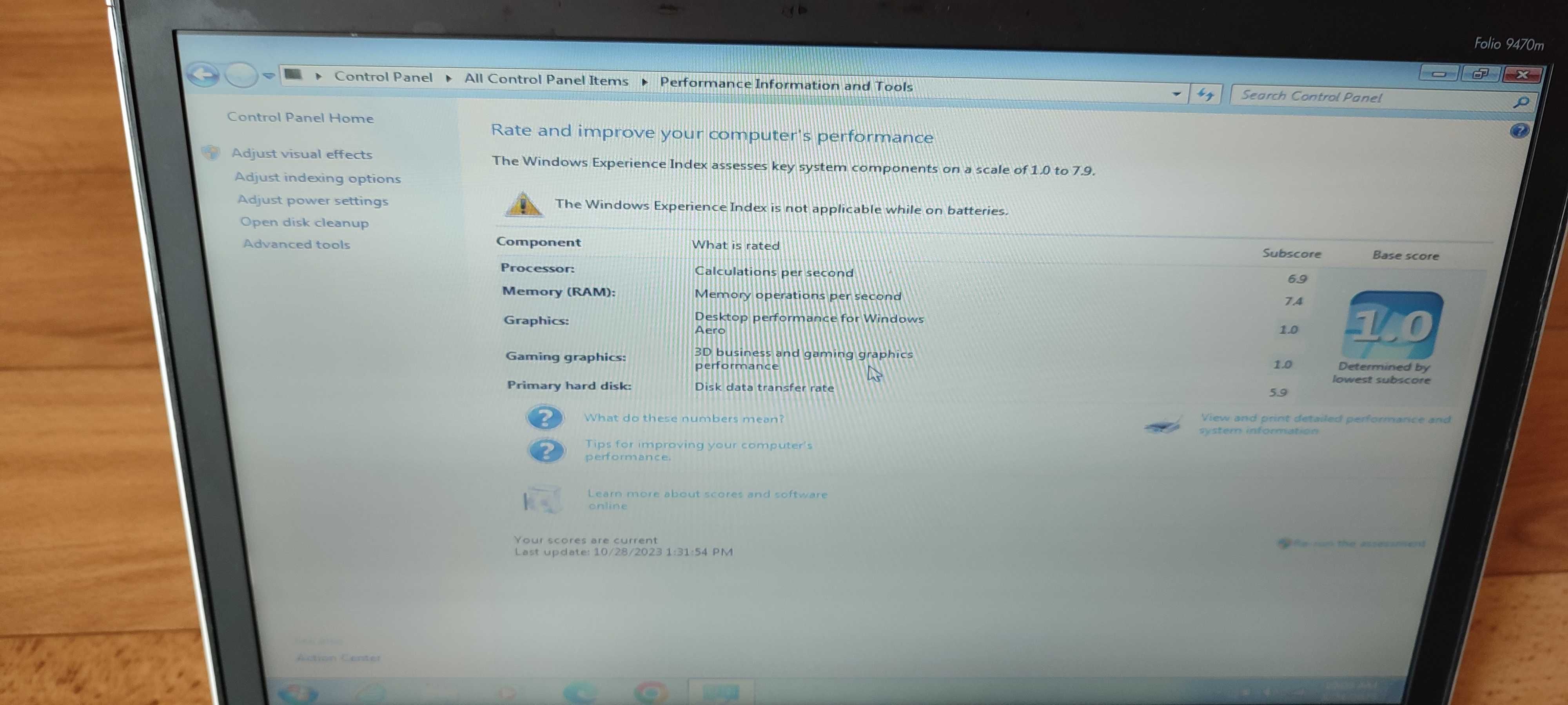 Hp ElliteBook folio 9470m