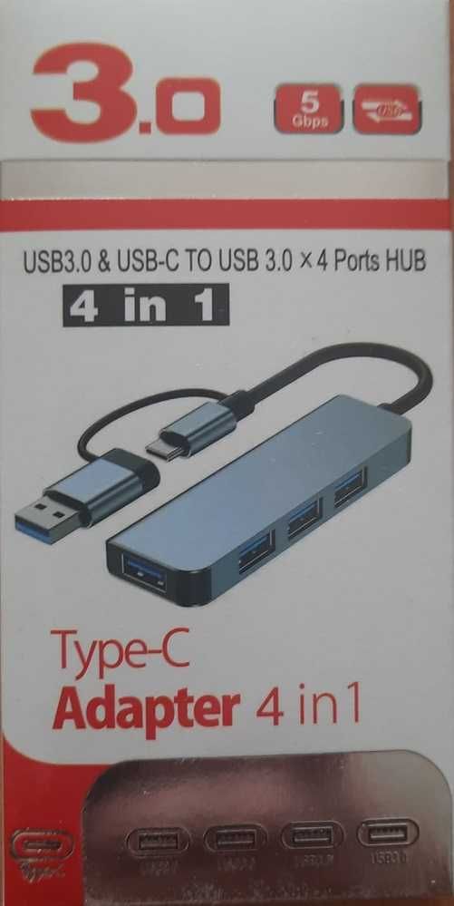 USB hub Хаб  3.0 Type C  Переходник Адаптер