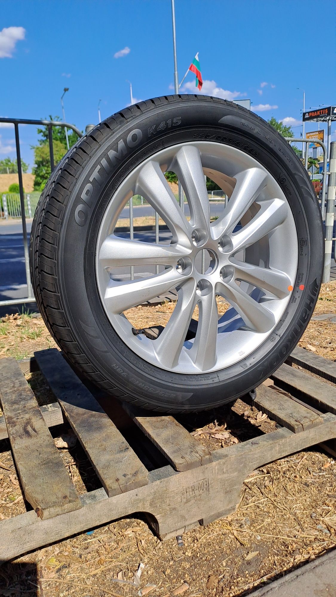 1бр. РЕЗЕРВНА 18" 5Х114.3мм Хюндай, 5x114.3mm Hyundai