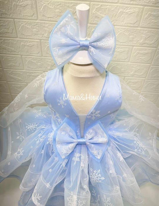 Коледни роклички за мама и бебе