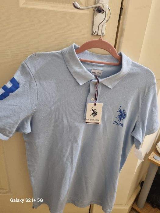 Polo tricou blue