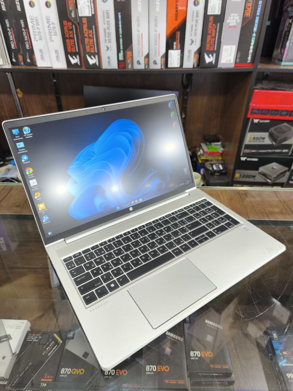 Hp noutbuk 512/16Gb ideal xolatda
