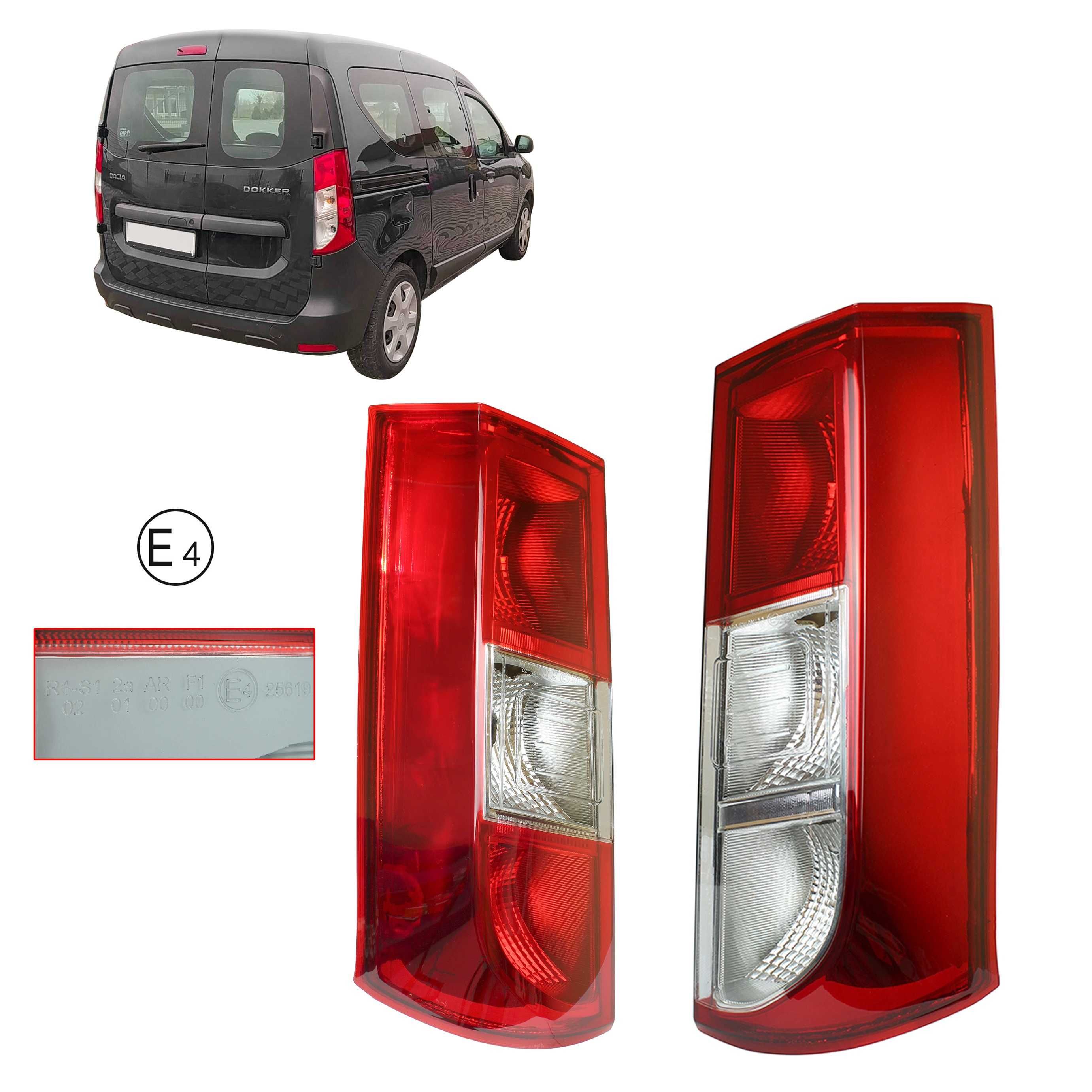 Lampa Stop Dacia DOKKER (2012+) Stanga+Dreapta