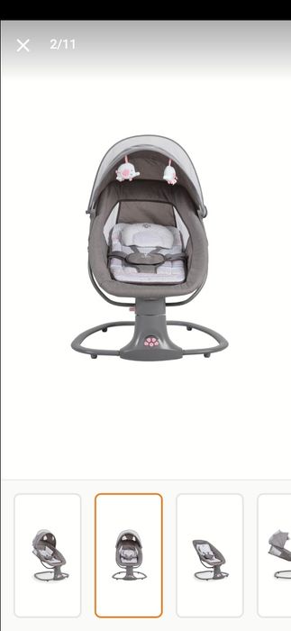 Balansoar electric 3 in 1, cu bluetooth, Mastela, roz