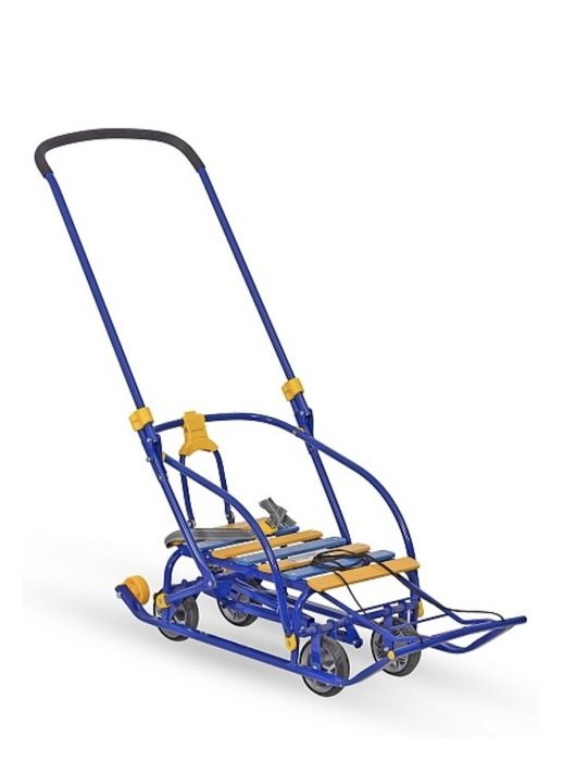 Санки детские  с колёсиками