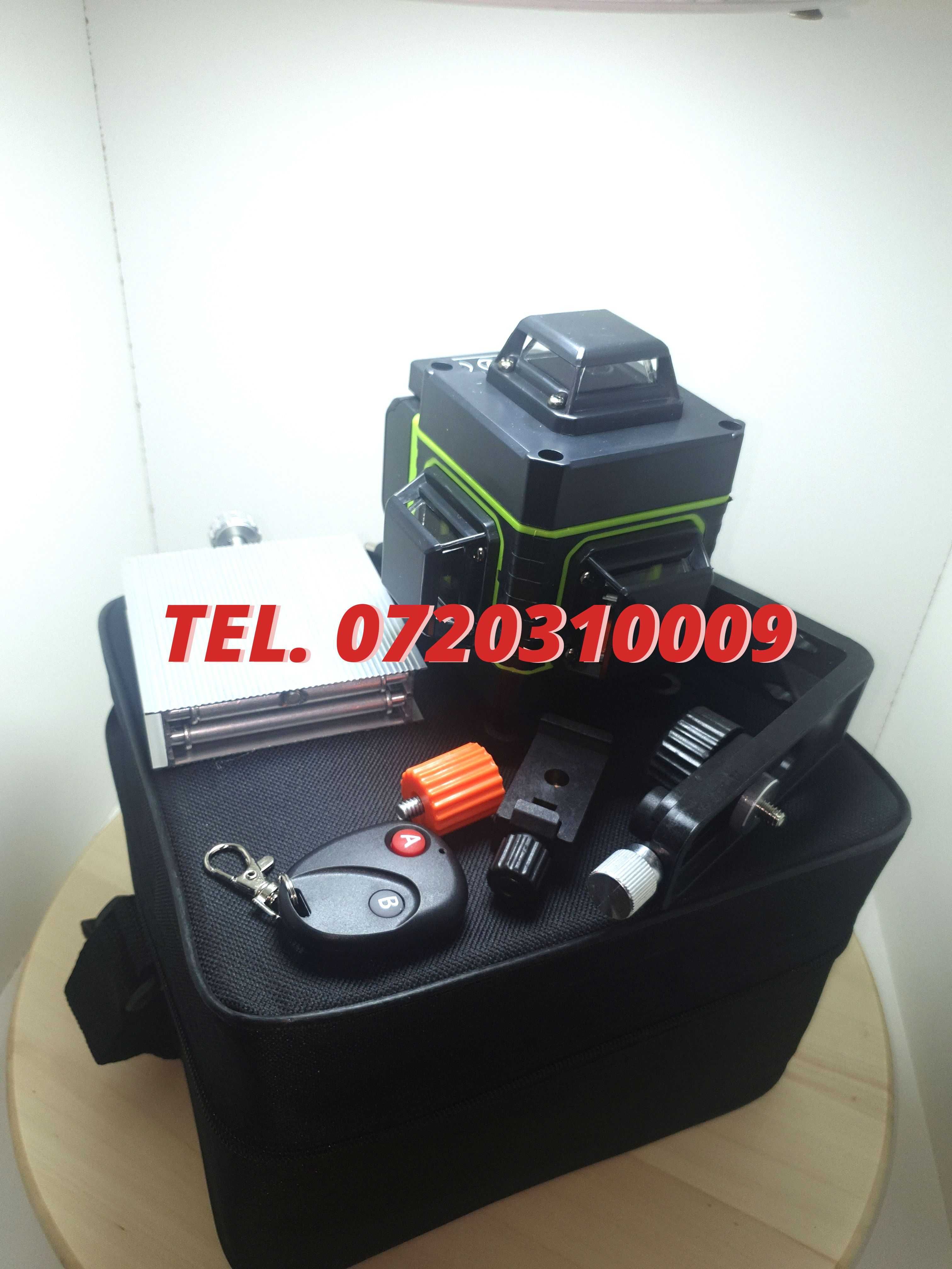 Superoferta  Nivela Raza 16 Lini 4d Autoniveare Inclinare Suport