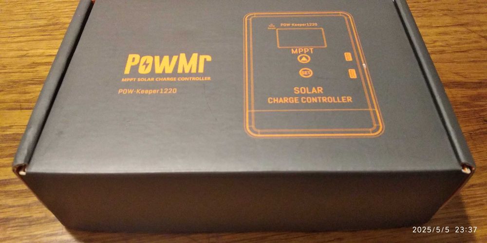 Charger Solar PowMR 20A, 12/24V, MPPT - controler pt orice anotimp
