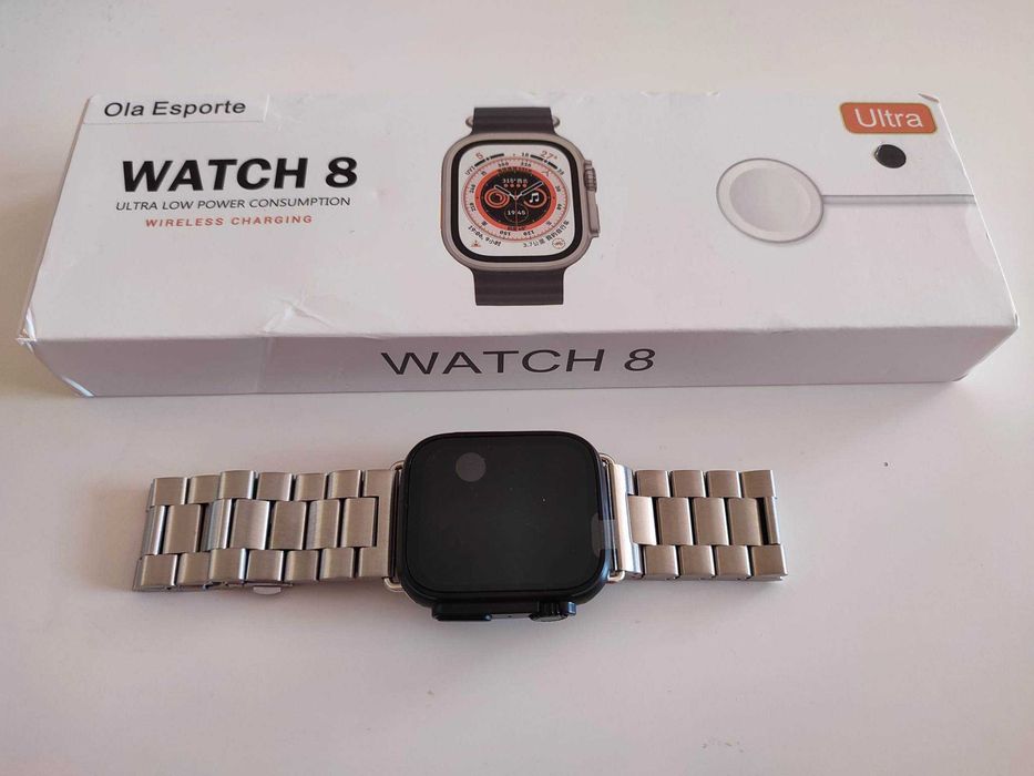 Смарт часовник с метална каишка Smart Watch Metal Ultra 8
