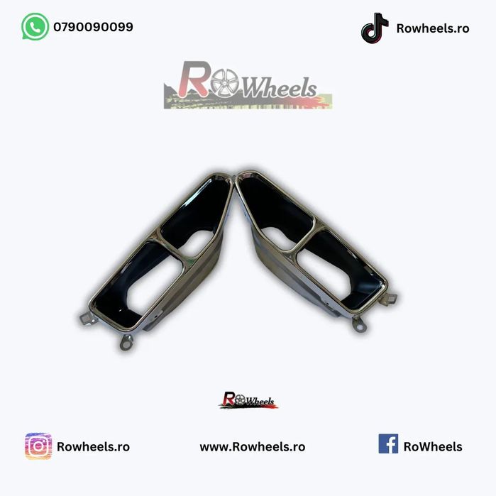 Ornamente tobe Tips evacuare sport BMW 760i seria 7 G11 G12 ornament toba bmw seria7 comanda se plaseaza pe whatsapp