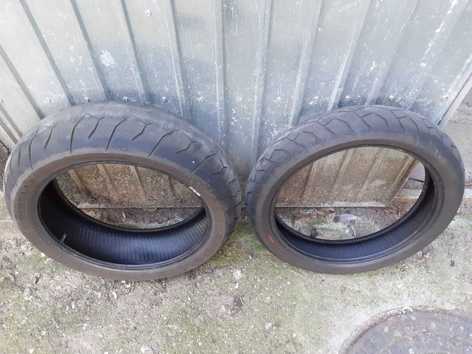 Set cauciucuri Pirelli Diablo folosite.