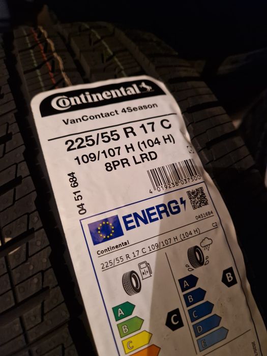 225 55 17C  4 сезонни гуми