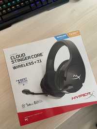 Нови Геймърски слушалки HyperX Cloud Stinger Core Wireless +7.1