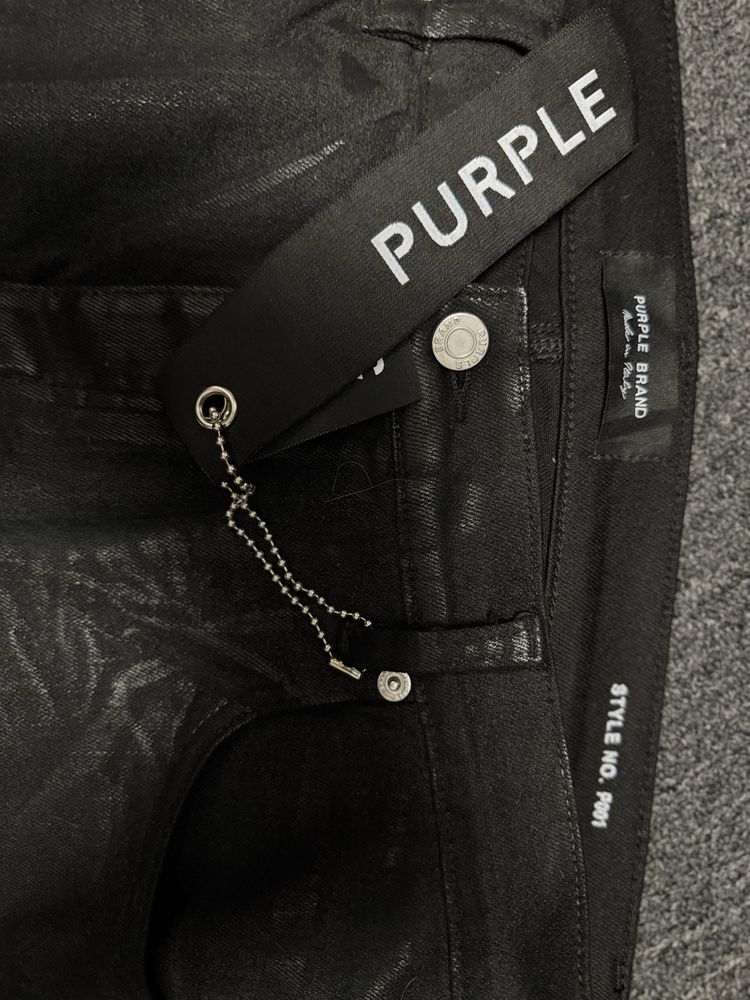 Blugi purple waxed 36