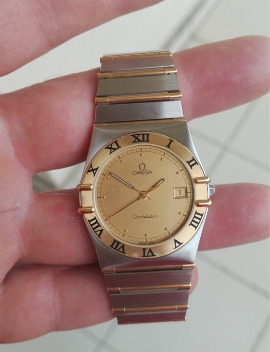 ceas Omega din aur și oțel 18K/Citeste anuntul!