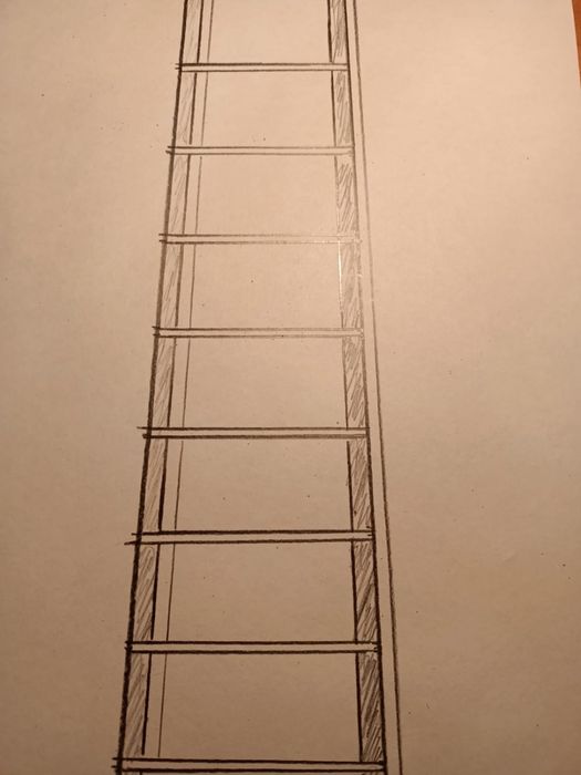 лестница деревяная новая