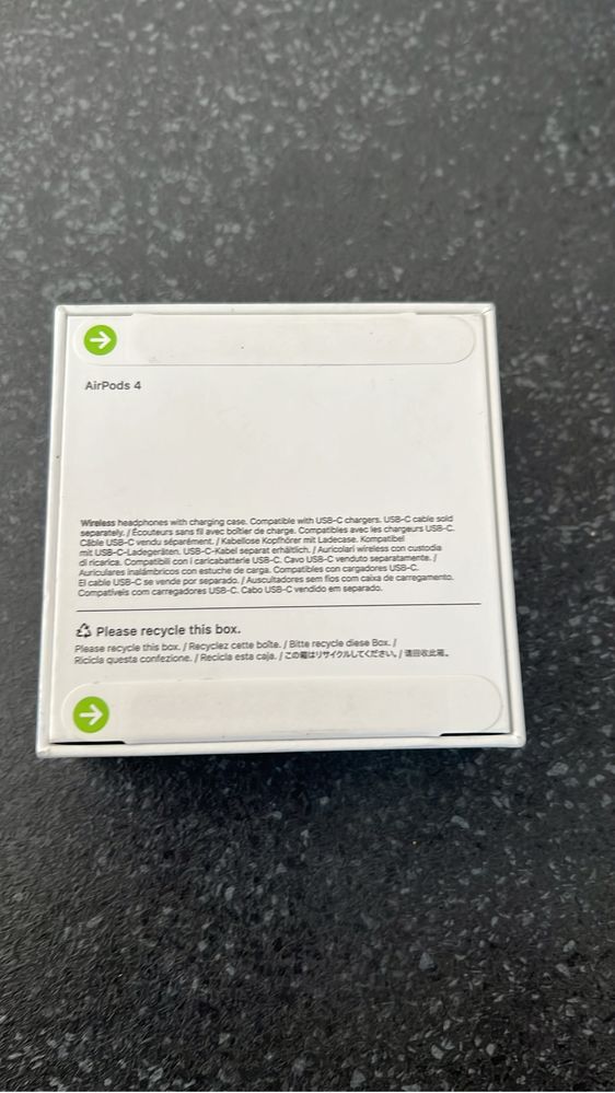 casti apple airpods 4 NOI, sigilate