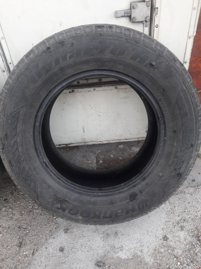 Летняя резина 265/65 R17