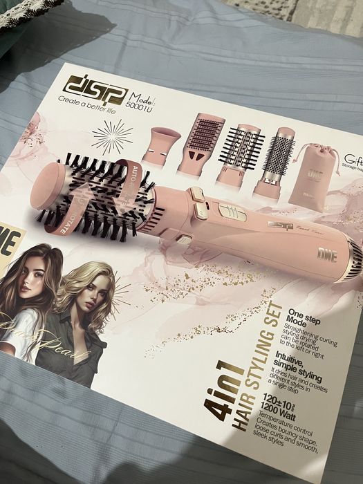 Многофункциональный стайлер 4в1. Подходит для любого типа волос