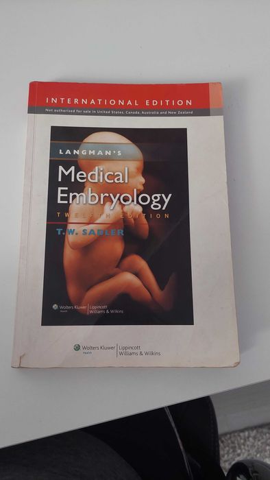 medical embriology  Langman"S- studenti medicina