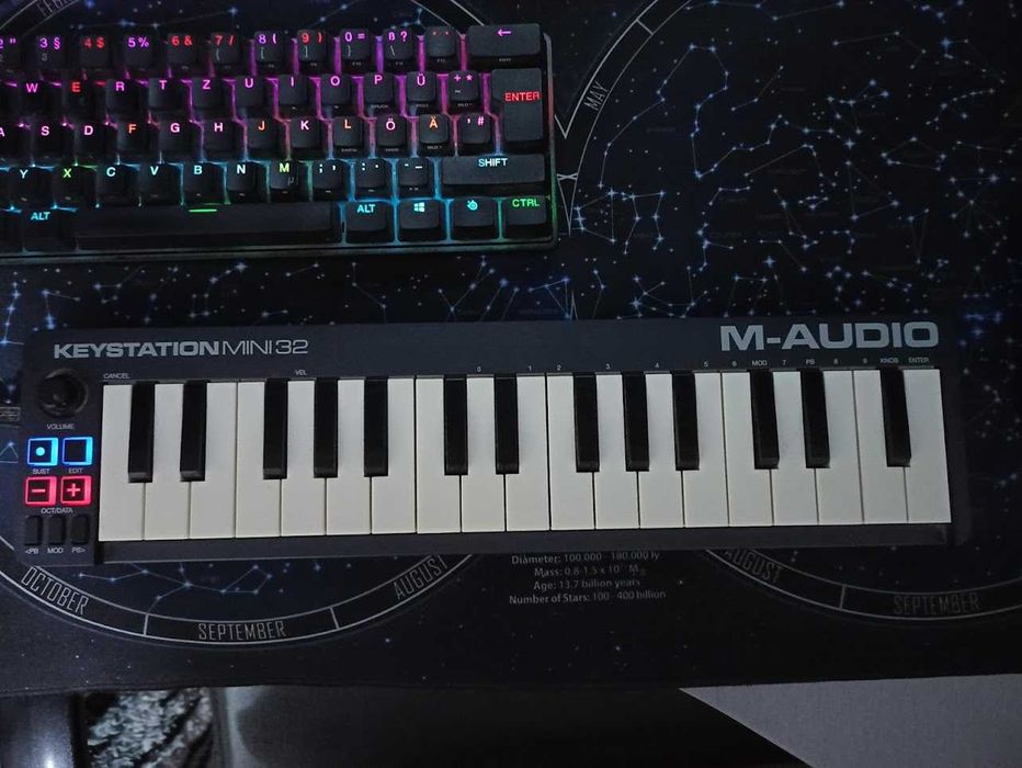 Продавам MIDI Клавиатура M-Audio Keystation Mini 32